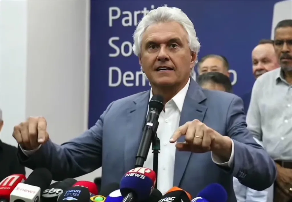 Caiado (PSD) promete anistia no 1º dia de governo e mira fim da polarização