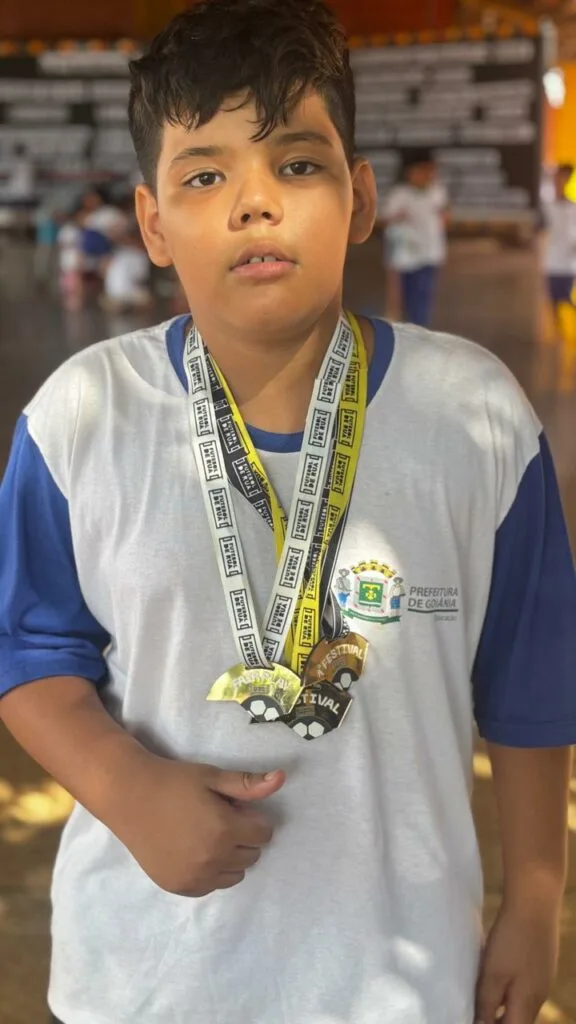 Prefeitura de Goiânia inaugura o Núcleo Futebol de Rua pela Educação em escola municipal