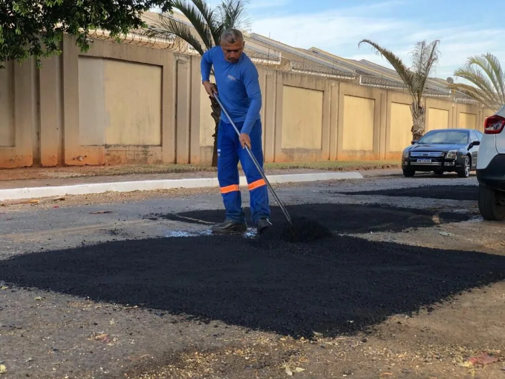Prefeitura de Goiânia alcança 59 mil tapa-buracos em 2026