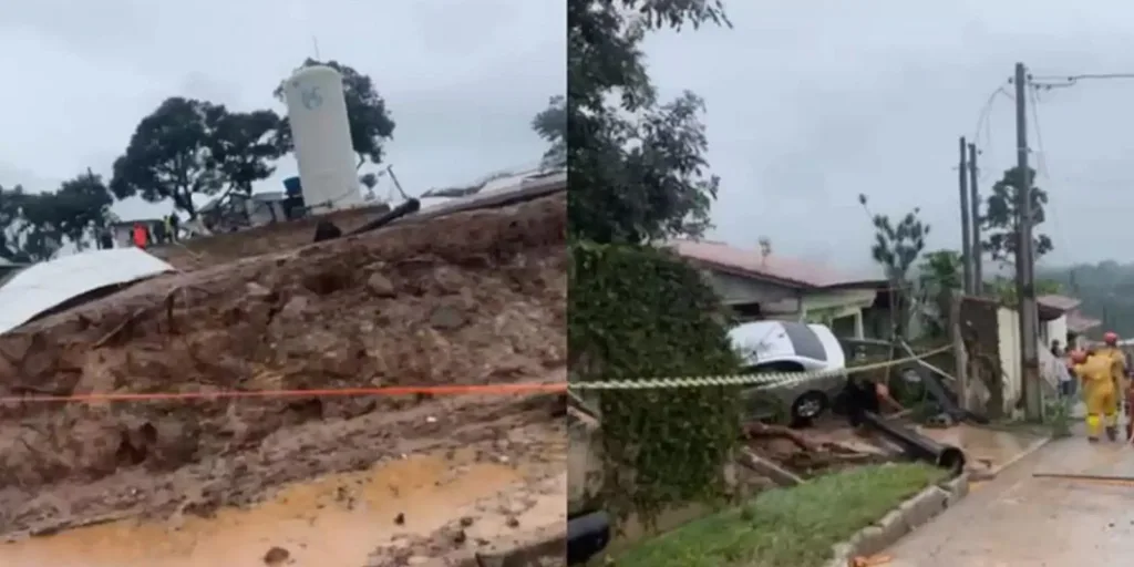 Rompimento de reservatório da Sabesp provoca uma morte em Mairiporã