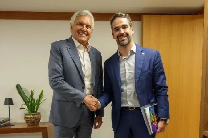 Eduardo Leite e Ronaldo Caiado se reúnem e destacam convergência política dentro do PSD