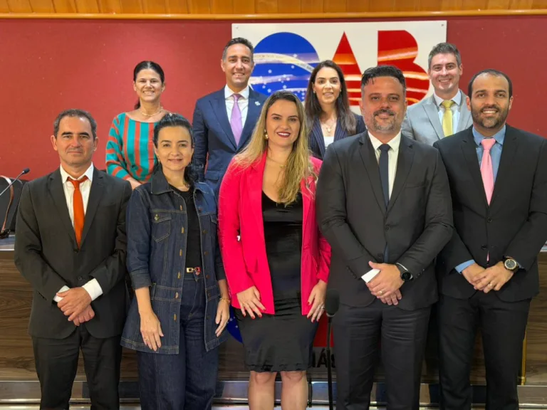 TED da OAB-GO empossa Leandro da Silva Borba como 1º secretário e presidente da 3ª Câmara