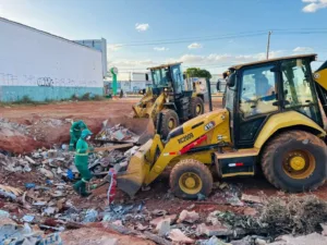Serviço executado pelo Consórcio Limpa Gyn funciona normalmente durante o feriado
