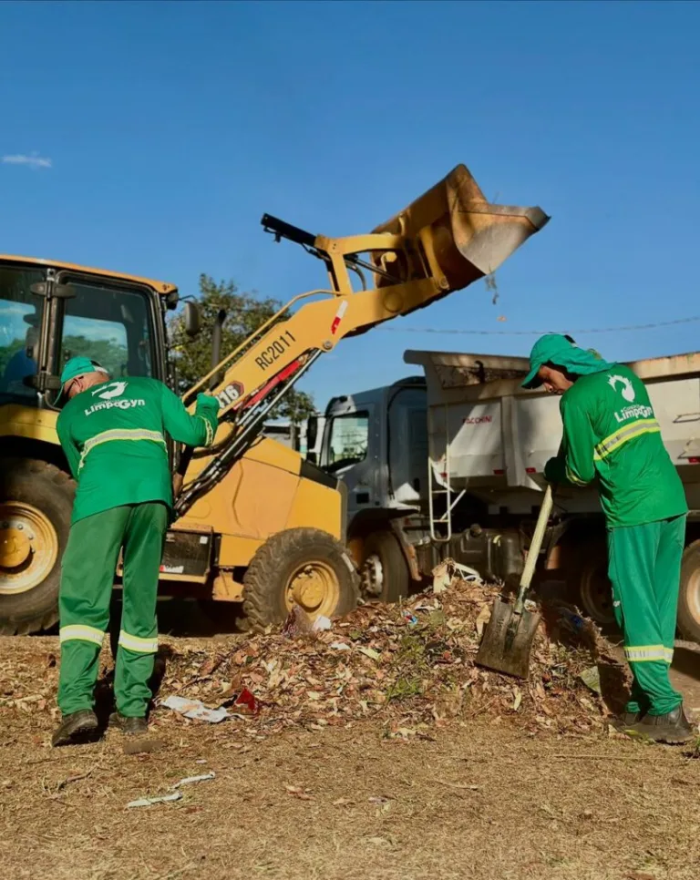 Consórcio Limpa Gyn retira mais de 210 mil toneladas de entulhos em 2026