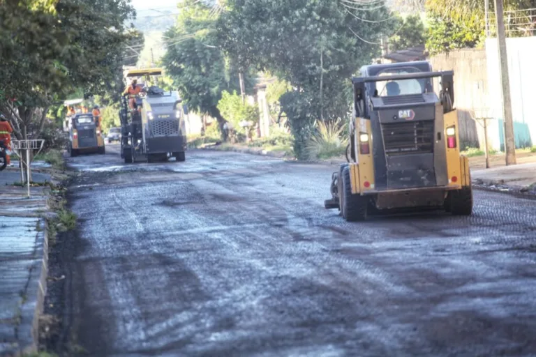Prefeitura de Goiânia avança com obras de pavimentação na Região Norte