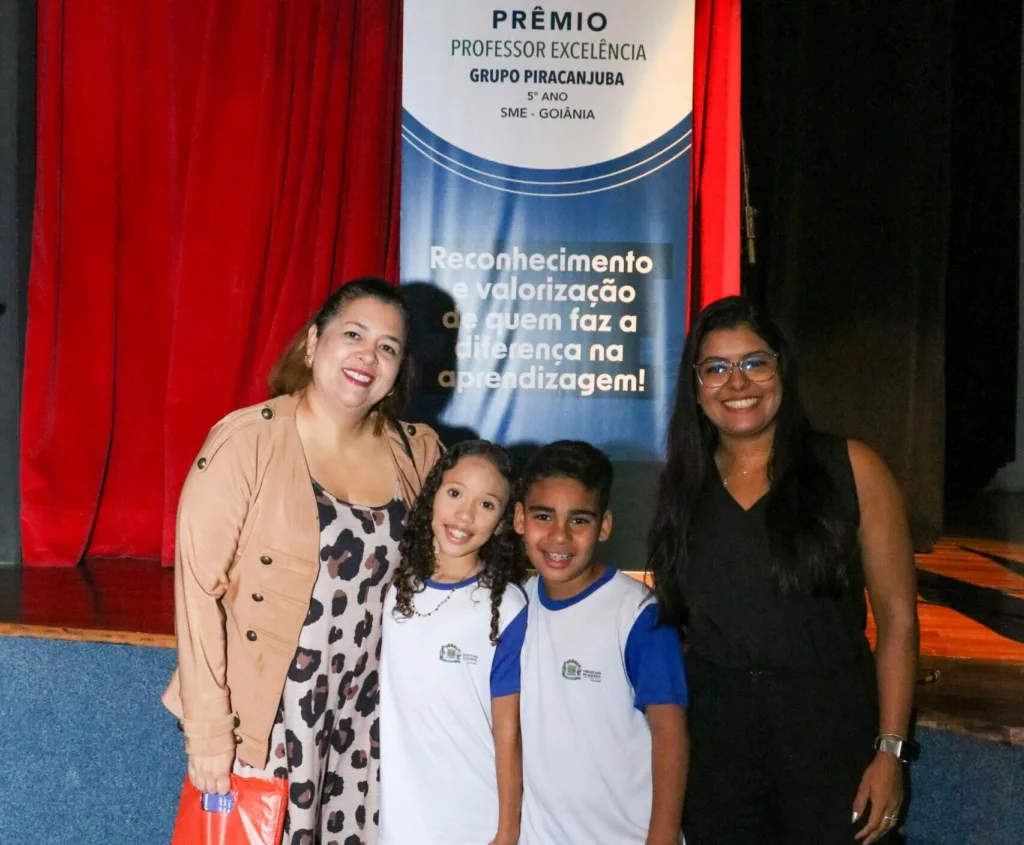 Prefeitura de Goiânia e Grupo Piracanjuba entregam prêmio Professor Excelência