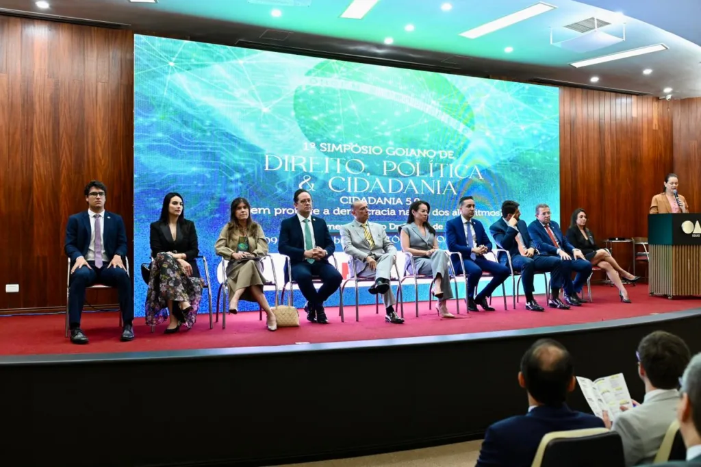 OAB-GO debate “Cidadania 5.0” e os desafios da democracia frente aos algoritmos em simpósio inédito