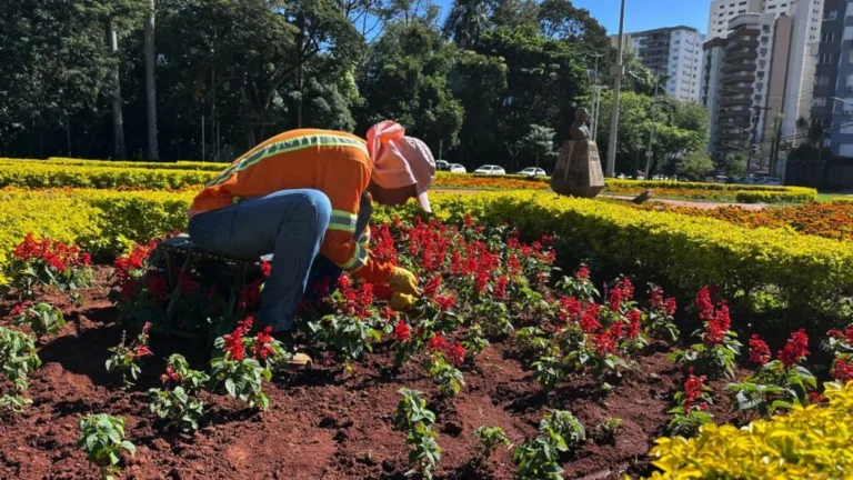 Comurg leva serviços de paisagismo a 15 espaços públicos da capital nesta terça-feira (26/5)