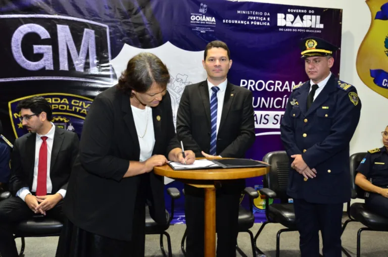 Goiânia passa a integrar Programa Município Mais Seguro