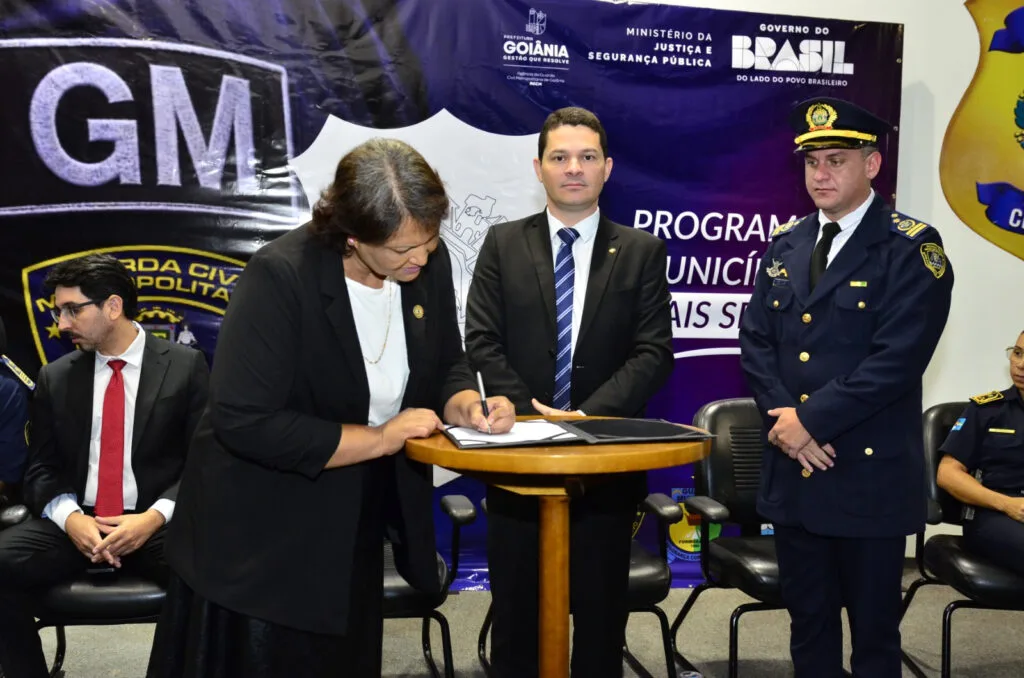 Goiânia passa a integrar Programa Município Mais Seguro