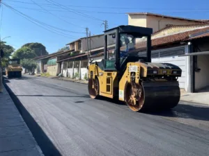 Prefeitura de Goiânia avança com recapeamento de vias no Parque das Laranjeiras
