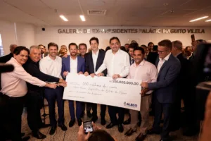 Na Alego, governador Daniel Vilela anuncia obras de duplicação em três rodovias estaduais