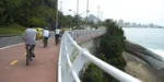 Prefeitura do Rio fecha Ciclovia Tim Maia após ondas de 2 metros