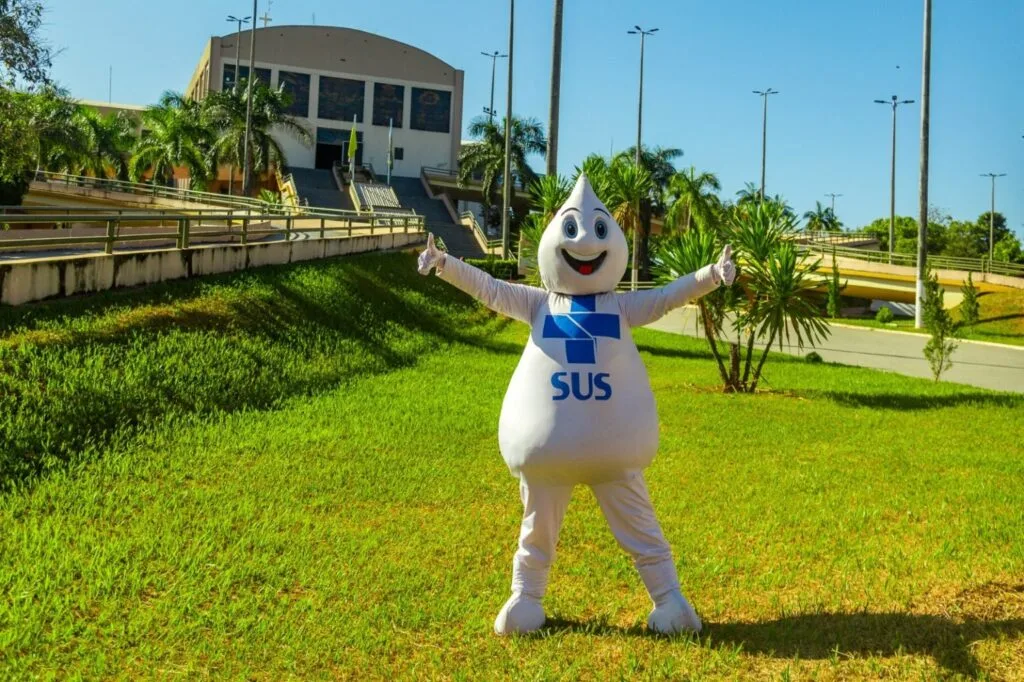 Zé Gotinha em Trindade