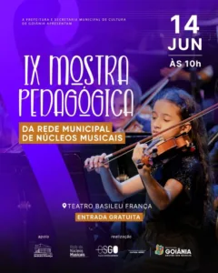 IX Mostra Pedagógica da Rede Municipal de Núcleos Musicais apresenta resultados do primeiro semestre