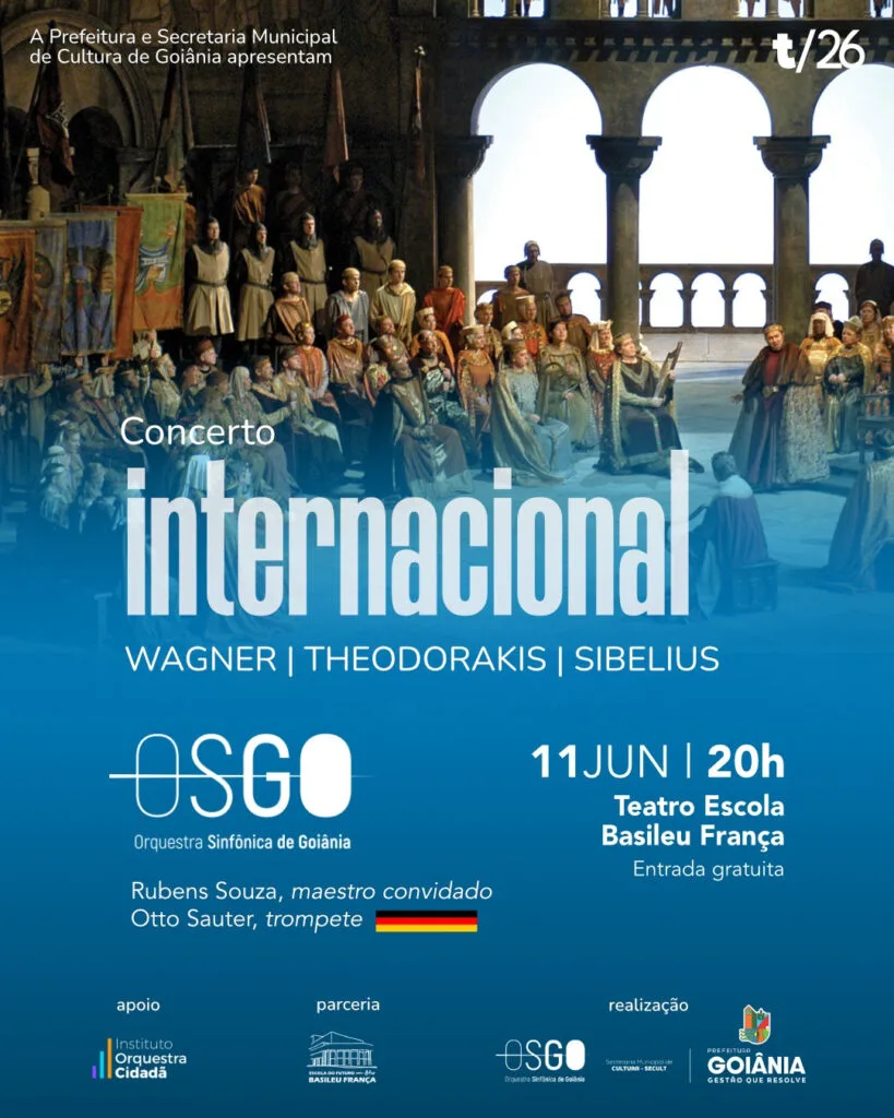 Orquestra Sinfônica de Goiânia apresenta Concerto Internacional com participação do trompetista alemão Otto Sauter
