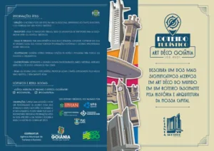 Roteiro Art Déco valoriza patrimônio histórico e convida turistas a conhecer a história de Goiânia
