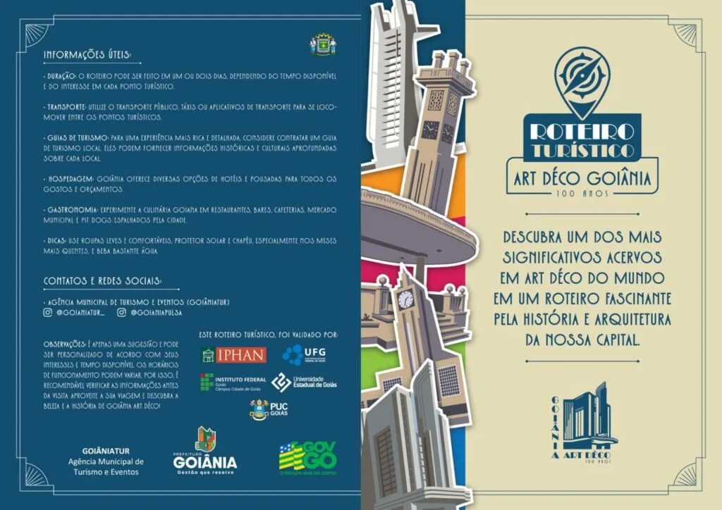 Roteiro Art Déco valoriza patrimônio histórico e convida turistas a conhecer a história de Goiânia