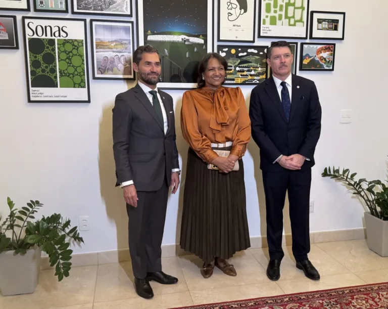 Vice-prefeita Coronel Cláudia Lira representa Goiânia em cerimônia no Conselho da União Europeia