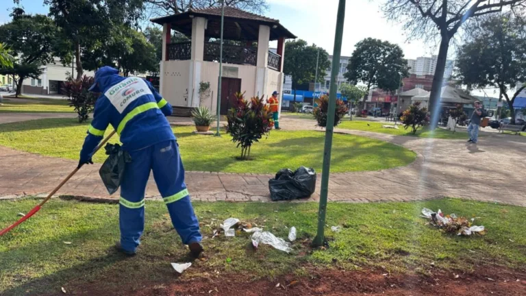 Prefeitura de Goiânia revitaliza praças de Campinas para o aniversário de 216 anos