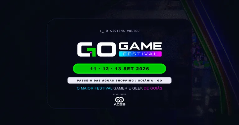Goiânia sedia GO Game Festival com R$ 50 mil em premiação de eSports