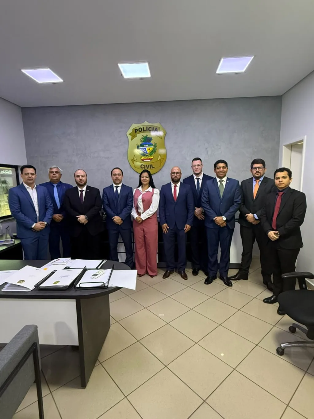 Em reunião, SDP debate demandas da advocacia com cúpula da Polícia Civil