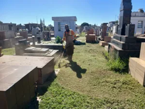 Comurg inicia nova etapa de limpeza nos cemitérios municipais