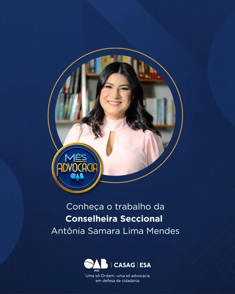 Mês da Advocacia: conheça a conselheira Antônia Samara Lima Mendes