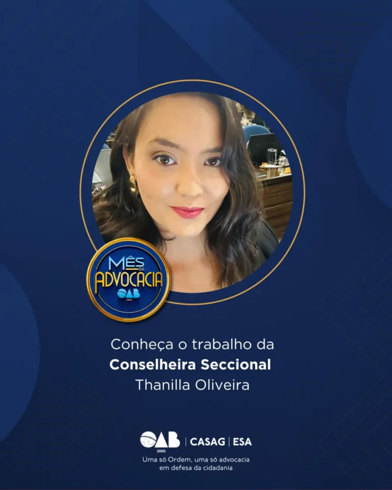 Mês da Advocacia: conheça a conselheira Thanilla Oliveira