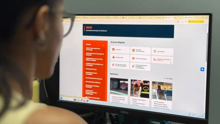 Prefeitura de Goiânia moderniza registro de denúncias com novo sistema on-line