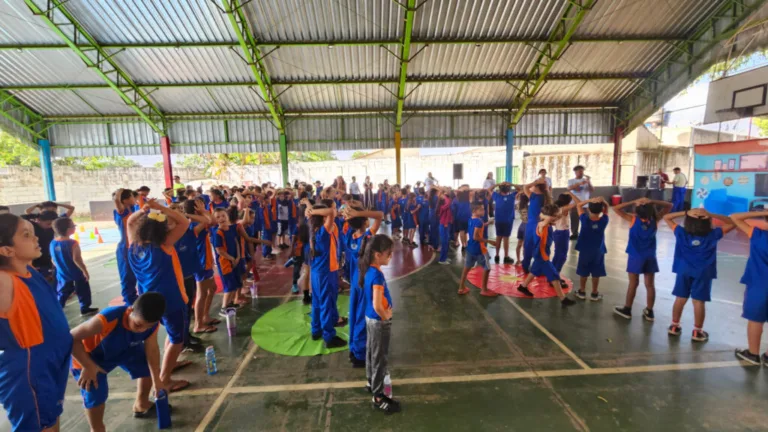 Escola municipal de Goiânia sedia atividades do Projeto Pipas