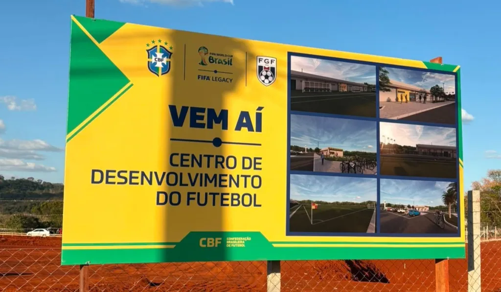 Federação Goiana de Futebol recebe área em Goiânia para complexo
