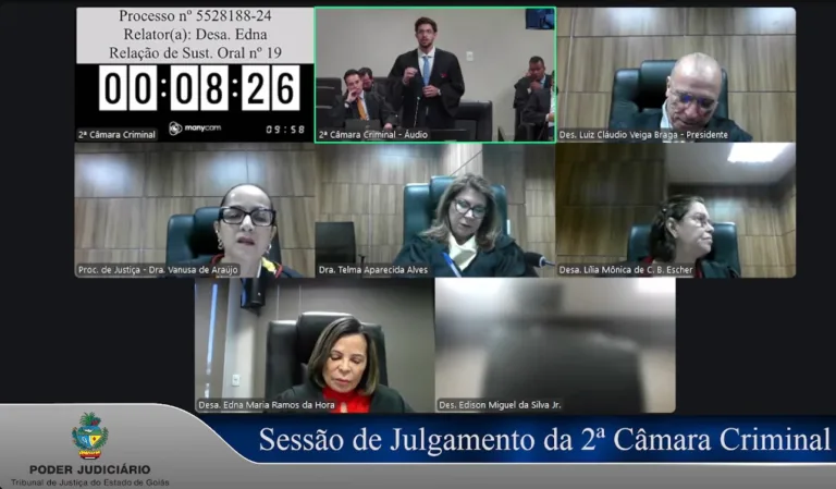 Advogado e estagiário do escritório Roberto Serra fazem sustentação oral em ações da 2ª Câmara Criminal