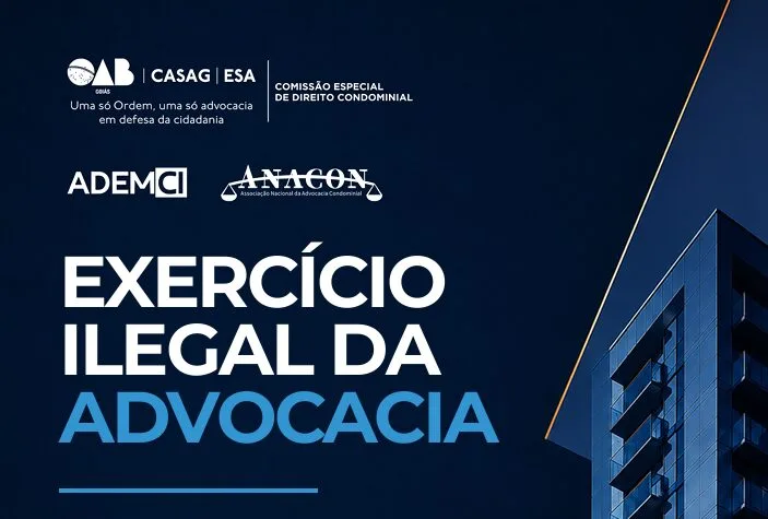 OAB-GO lança cartilha para orientar condomínios sobre exercício ilegal da