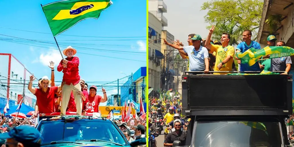 Lula faz comício em Natal e Flávio participa de moto-carreata no Rio
