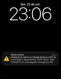 Após temporal, Prefeitura afirma que Goiânia não registra ocorrências de
