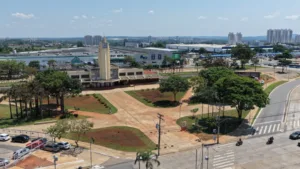 Centro de Goiânia recebe 15,4 mil mudas e tem árvores