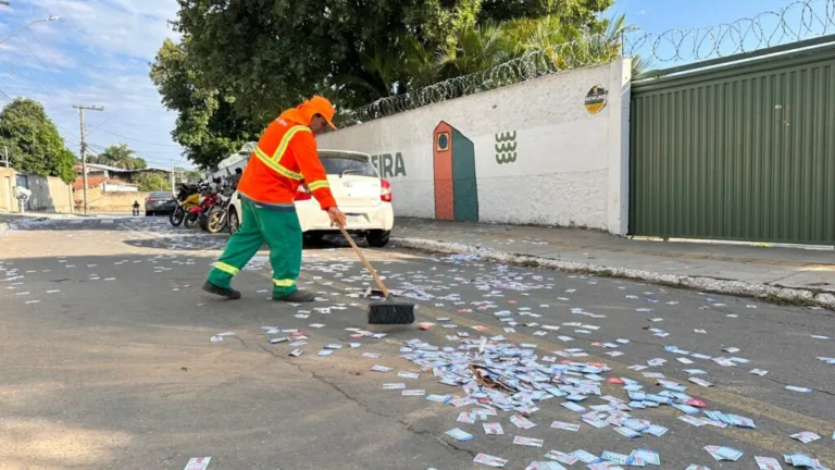 Companhia de Urbanização de Goiânia recolhe 1,5 tonelada de resíduos