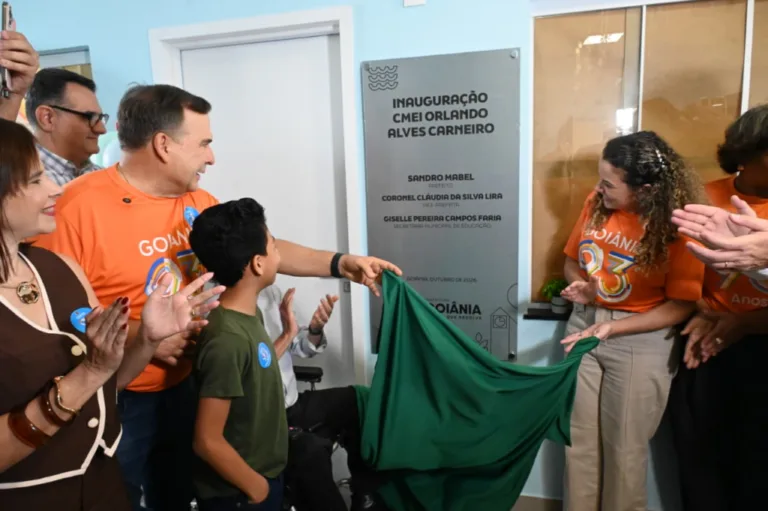Prefeitura de Goiânia inaugura Cmei Orlando Alves Carneiro no Setor