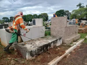 Prefeitura de Goiânia realiza força-tarefa em quatro cemitérios para o