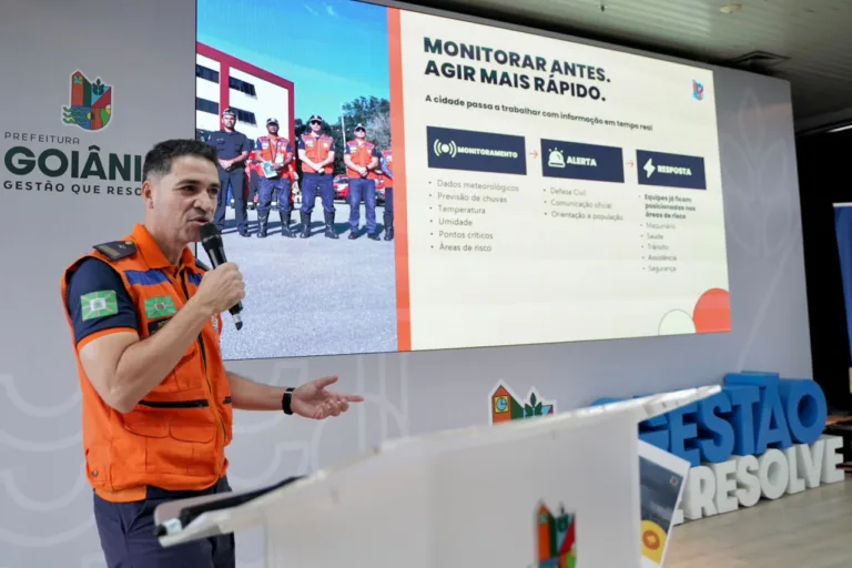 Prefeitura de Goiânia reforça monitoramento para chuvas intensas no fim