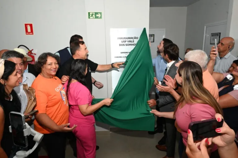 Sandro Mabel inaugura unidade de saúde para 3 mil pacientes